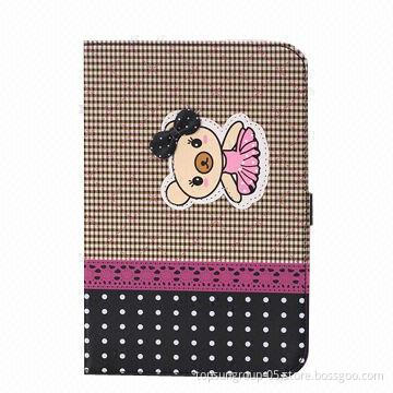 Nice Hearts Paris Eiffel Tower Folio PU Leather Case Cover for New N5100, Fashionable Design